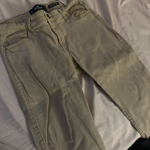 Hollister Khaki Skinny Jeans
